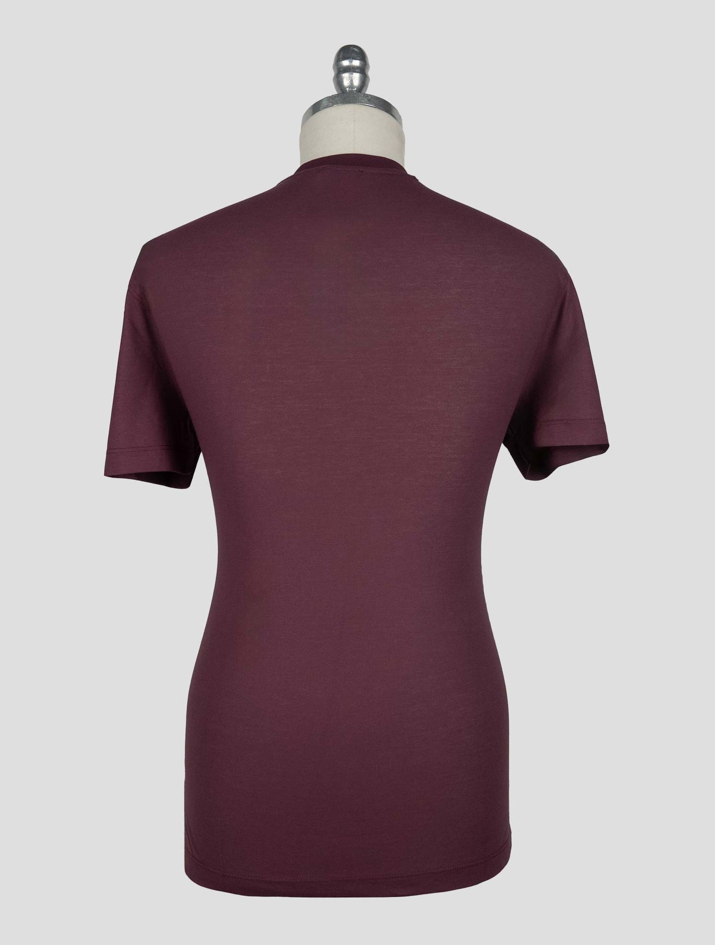 Kired Burgundy Cotton T-Shirt