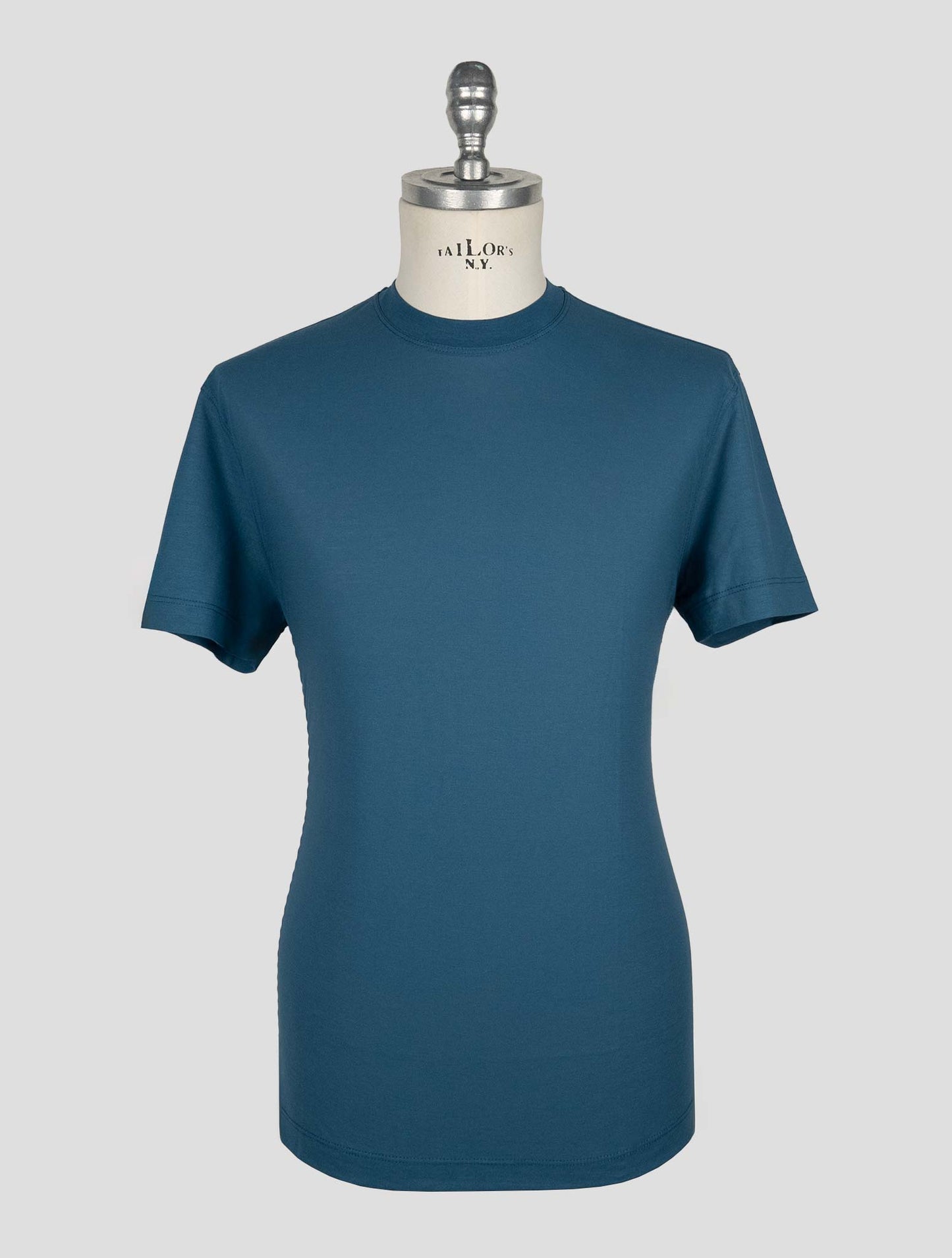 Kired Blue Cotton T-Shirt