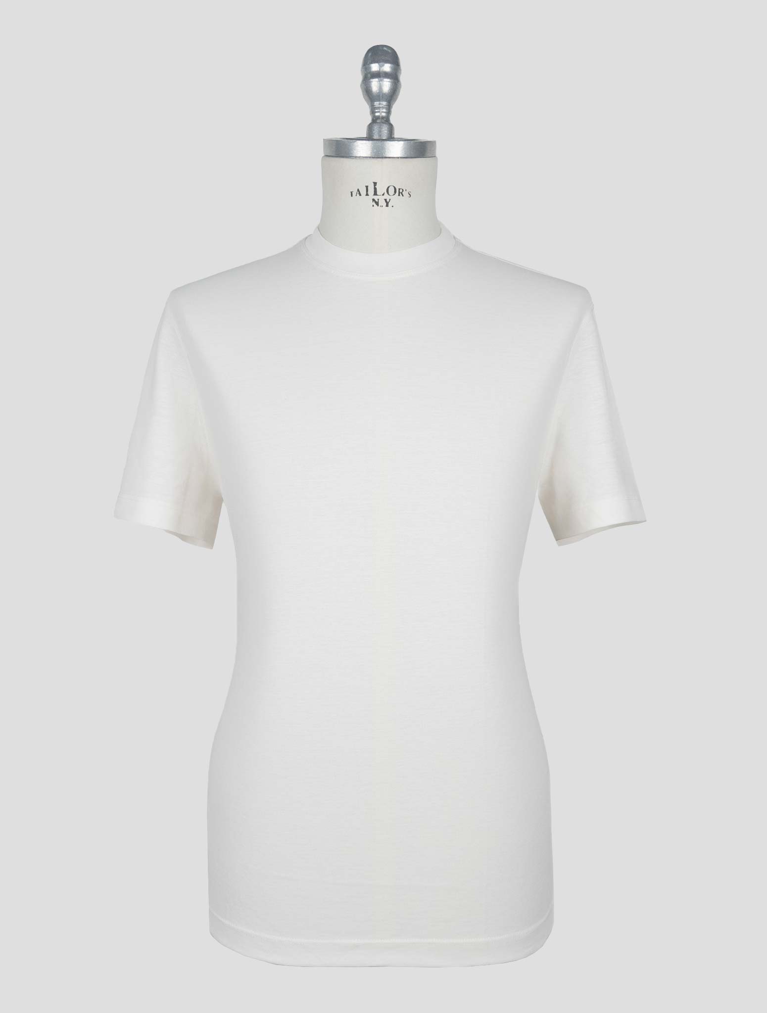 Kired White Cotton T-Shirt