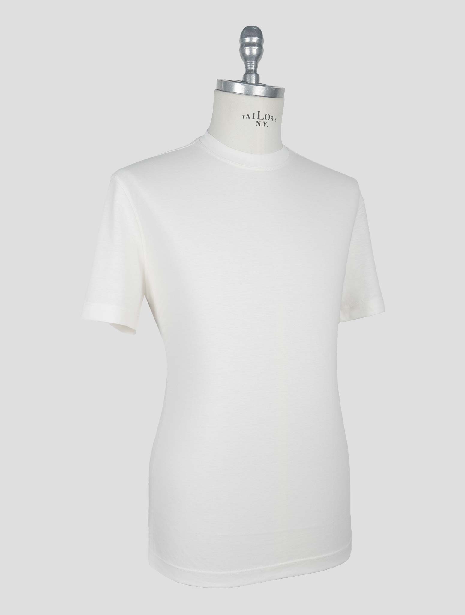 Kired White Cotton T-Shirt