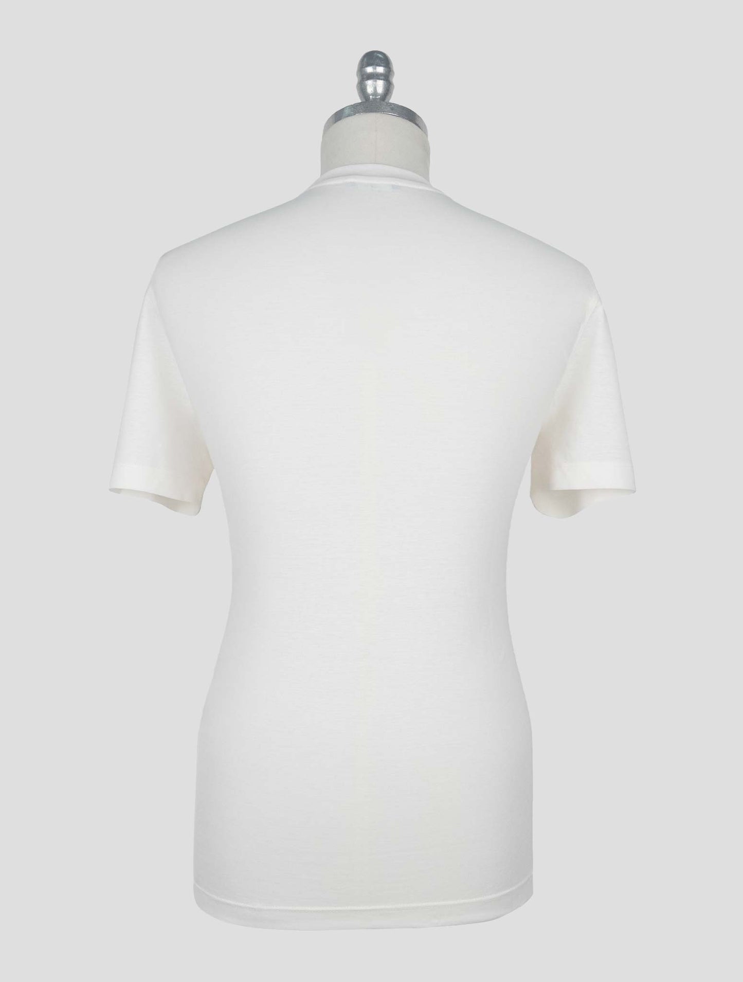 Kired White Cotton T-Shirt