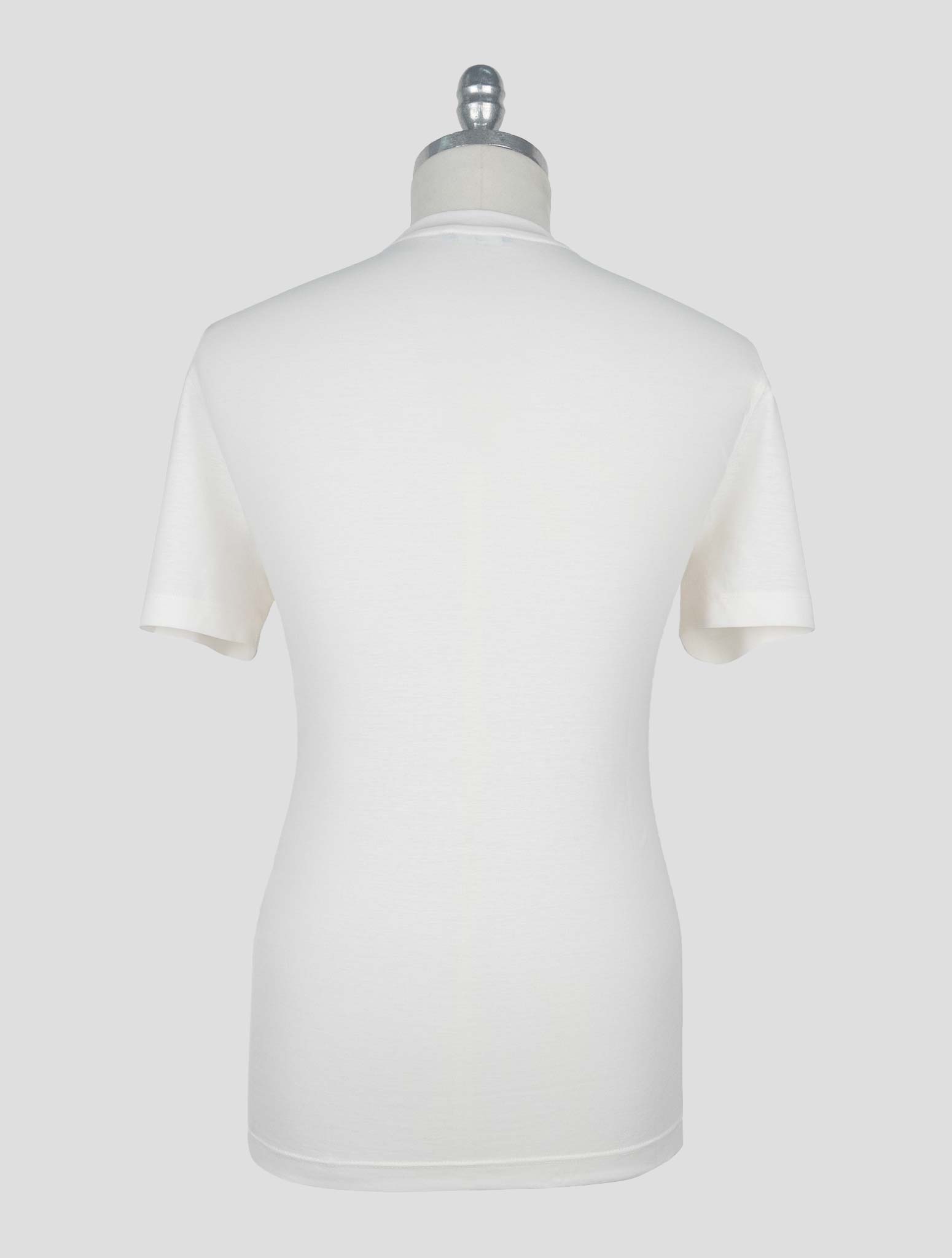 Kired White Cotton T-Shirt