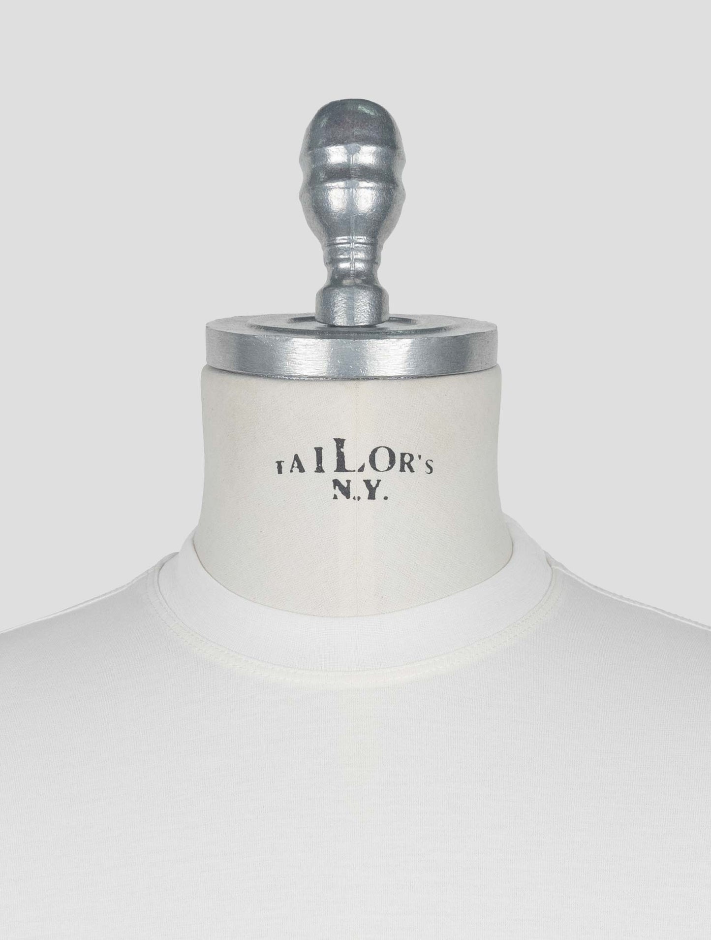 Kired White Cotton T-Shirt