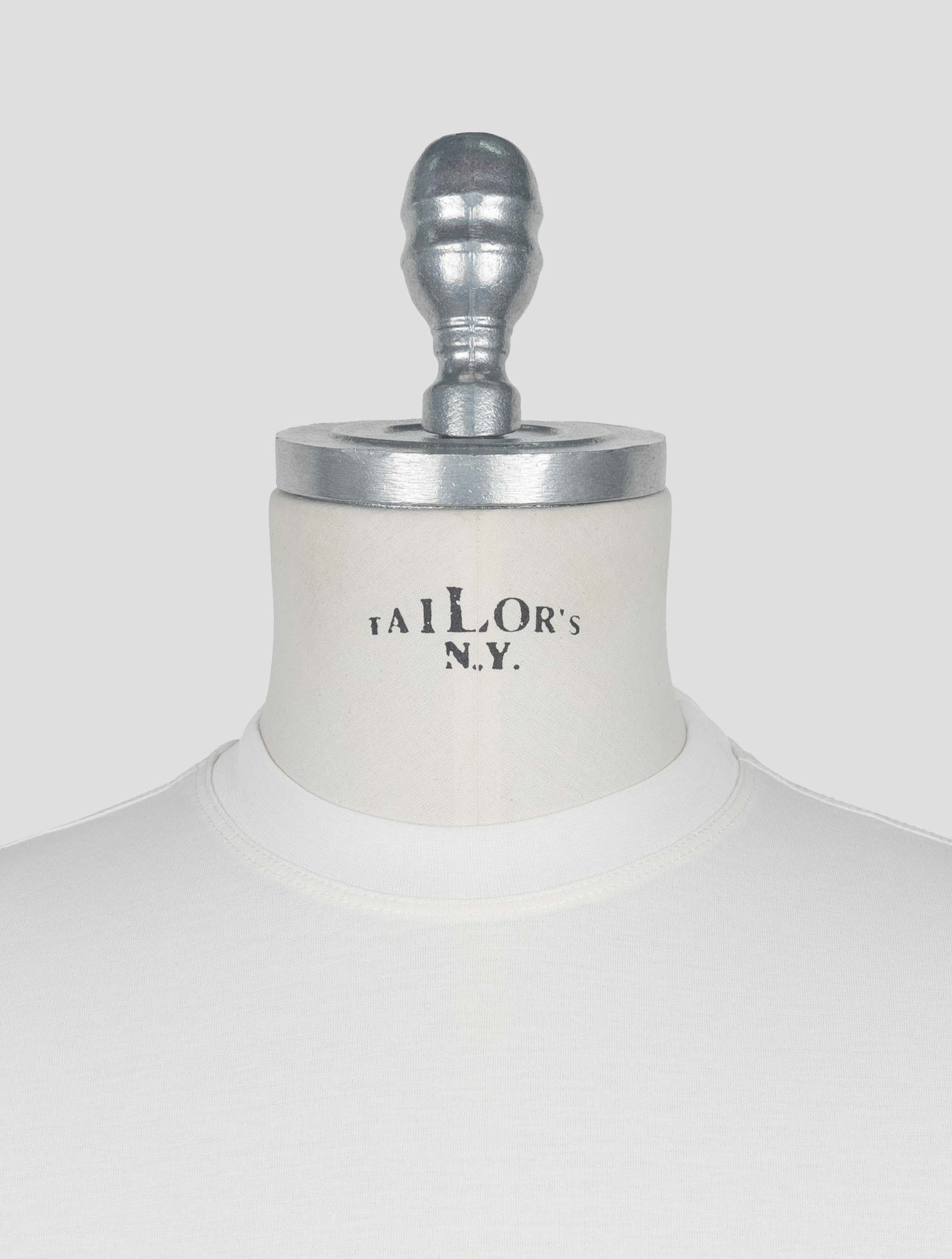 Kired White Cotton T-Shirt