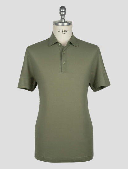Kired Green Cotton Polo