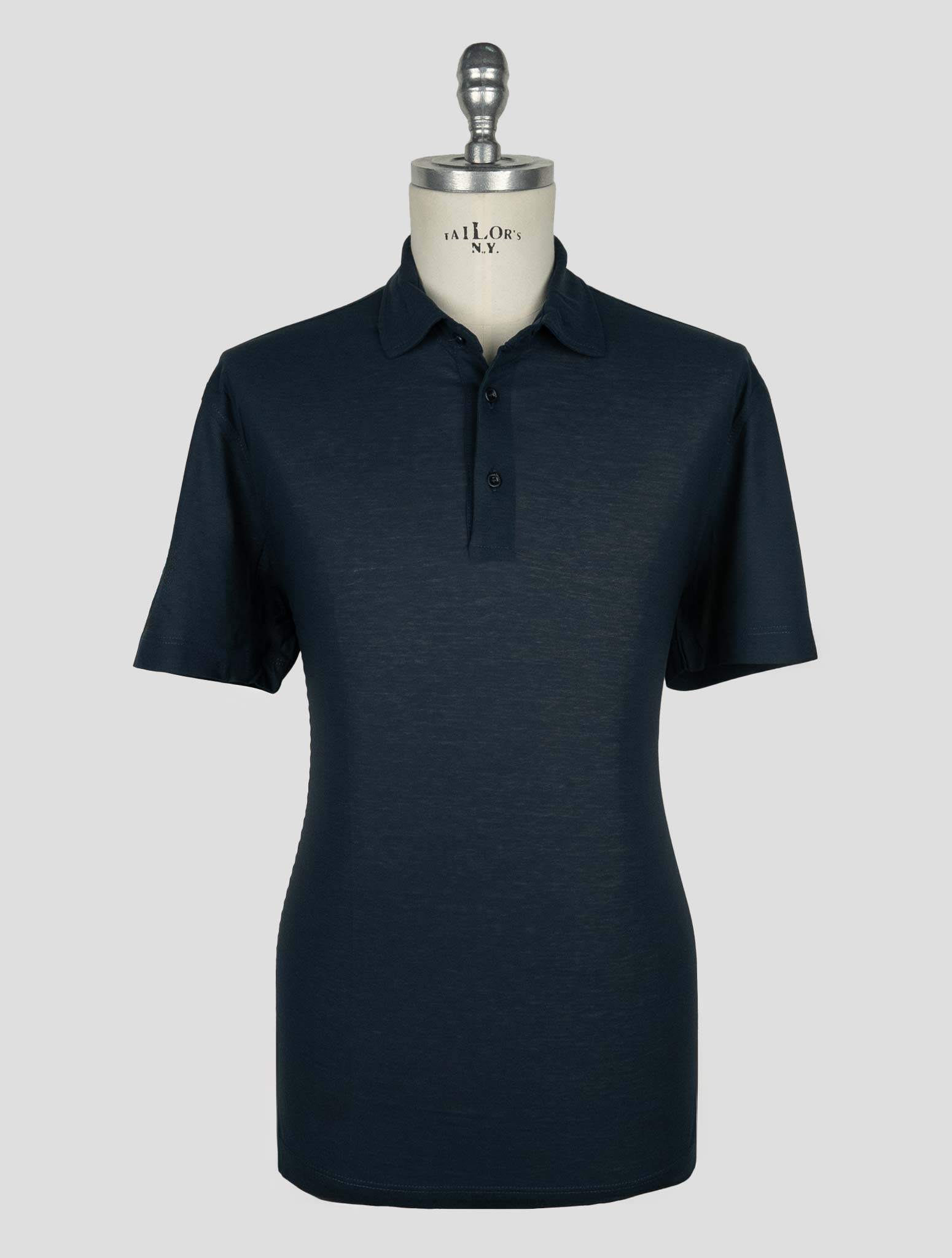 Kired Dark Blue Cotton Polo