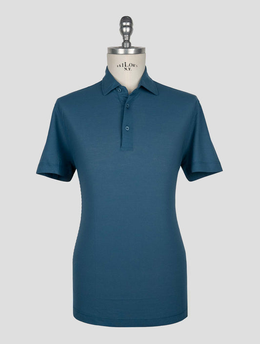 Kired  Blue Cotton Polo