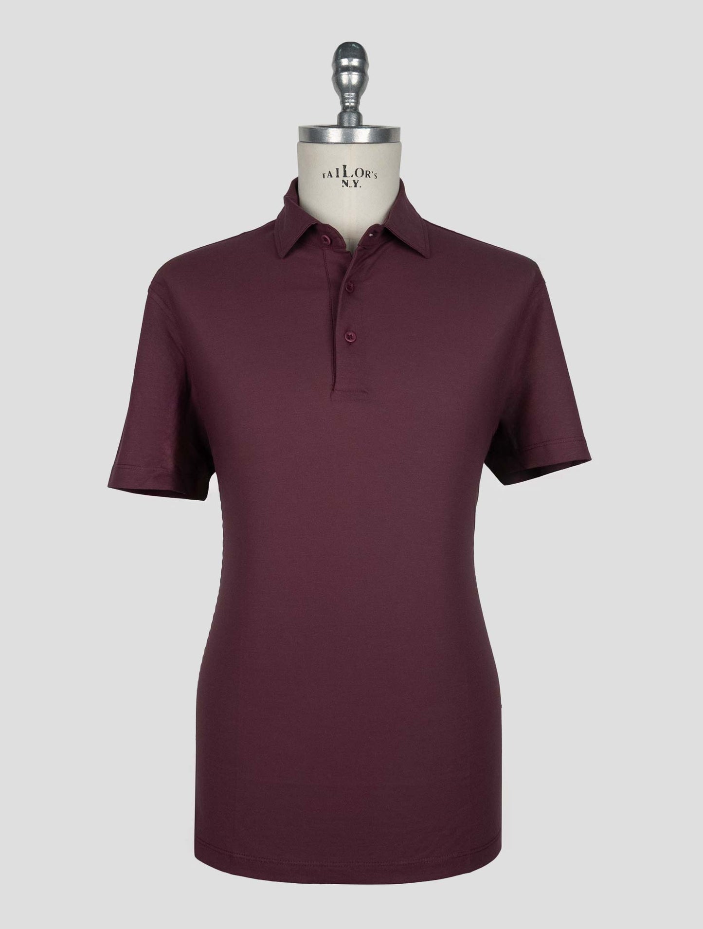 Kired  Burgundy Cotton Polo