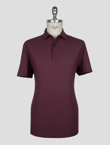 Kired  Burgundy Cotton Polo