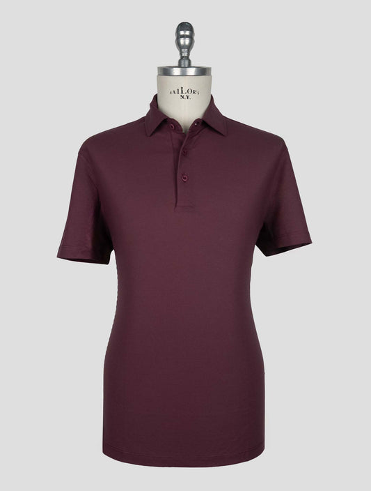 Kired  Burgundy Cotton Polo