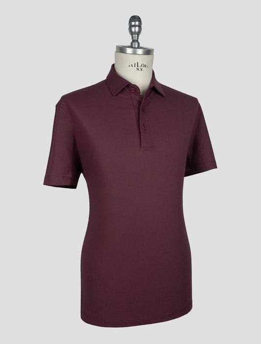 Kired  Burgundy Cotton Polo