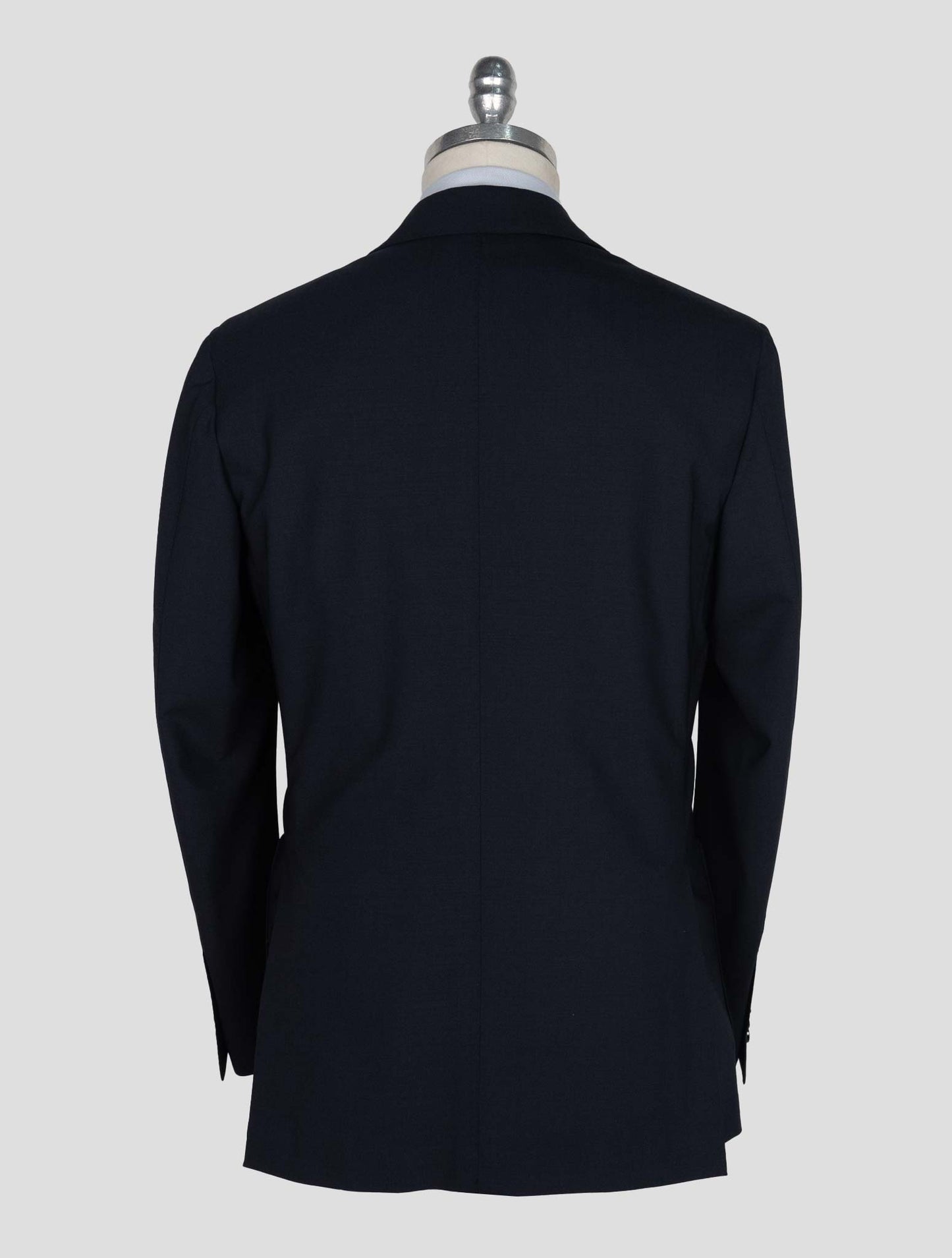 Sartorio Napoli Dark Blue Virgin Wool Ea Suit
