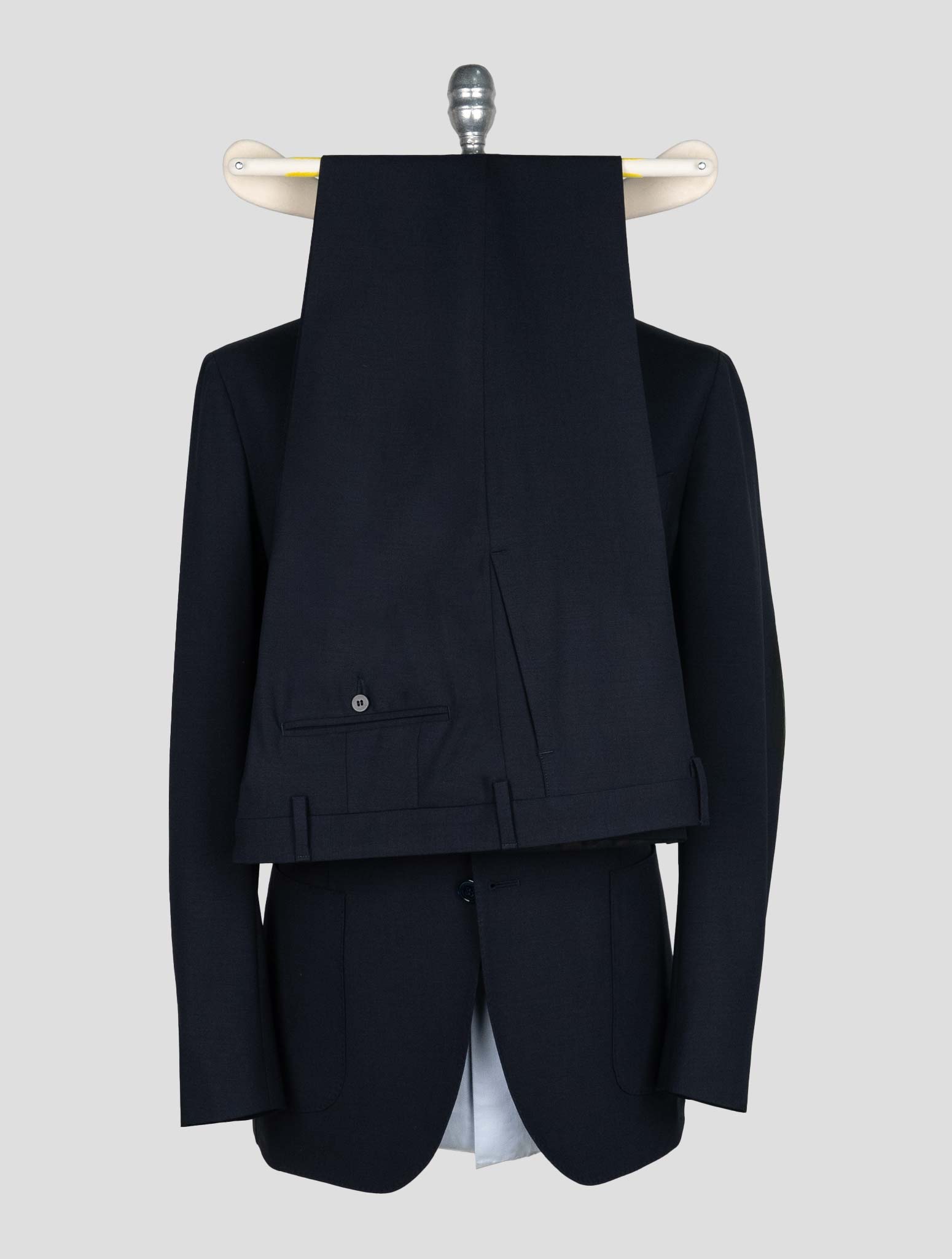 Sartorio Napoli Dark Blue Virgin Wool Ea Suit