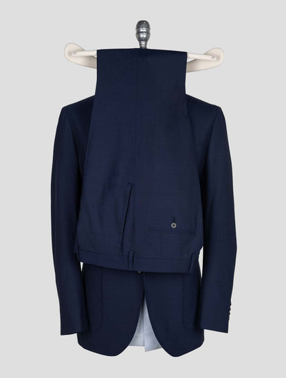 Sartorio Napoli  Blue Virgin Wool Ea Suit