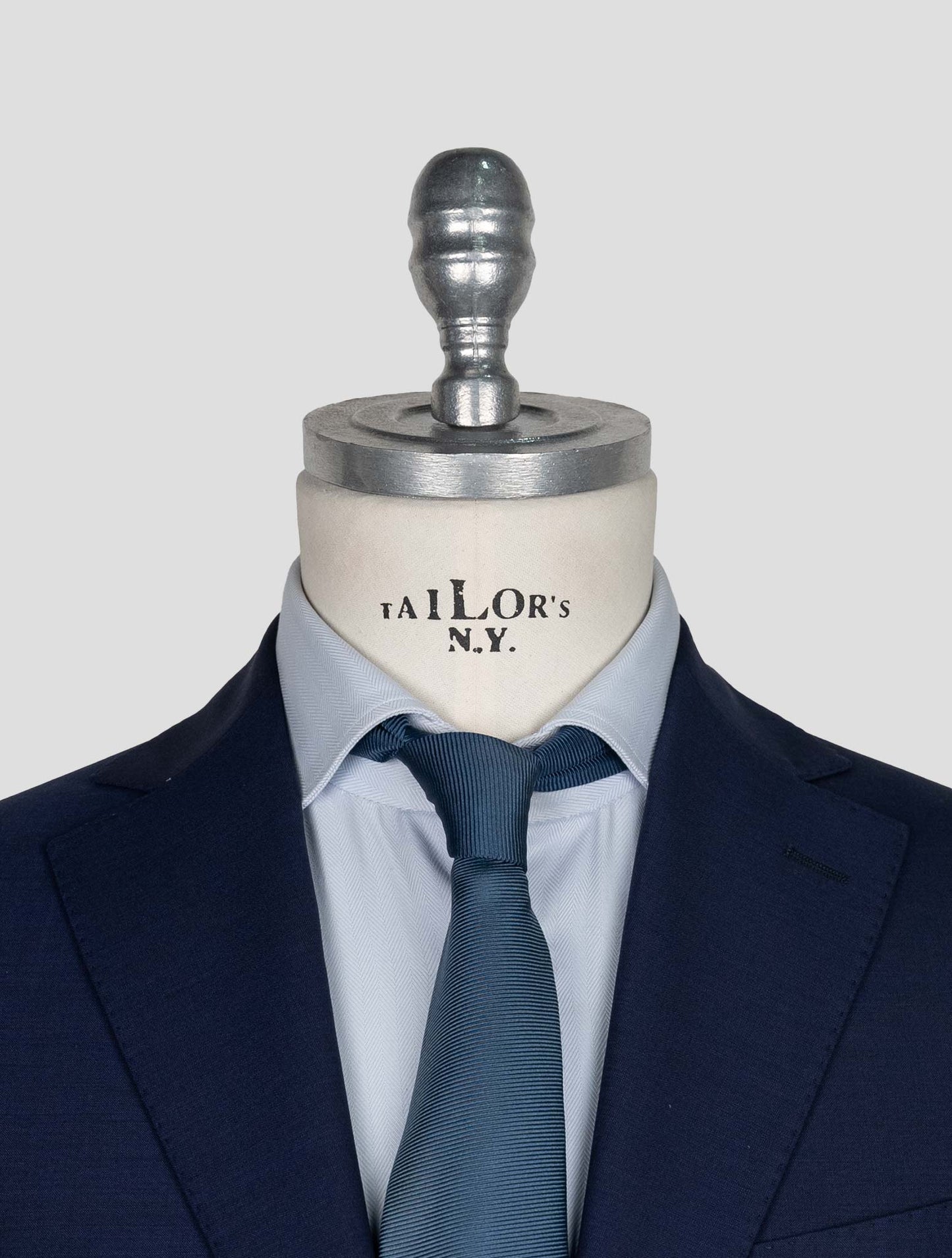 Sartorio Napoli  Blue Virgin Wool Ea Suit