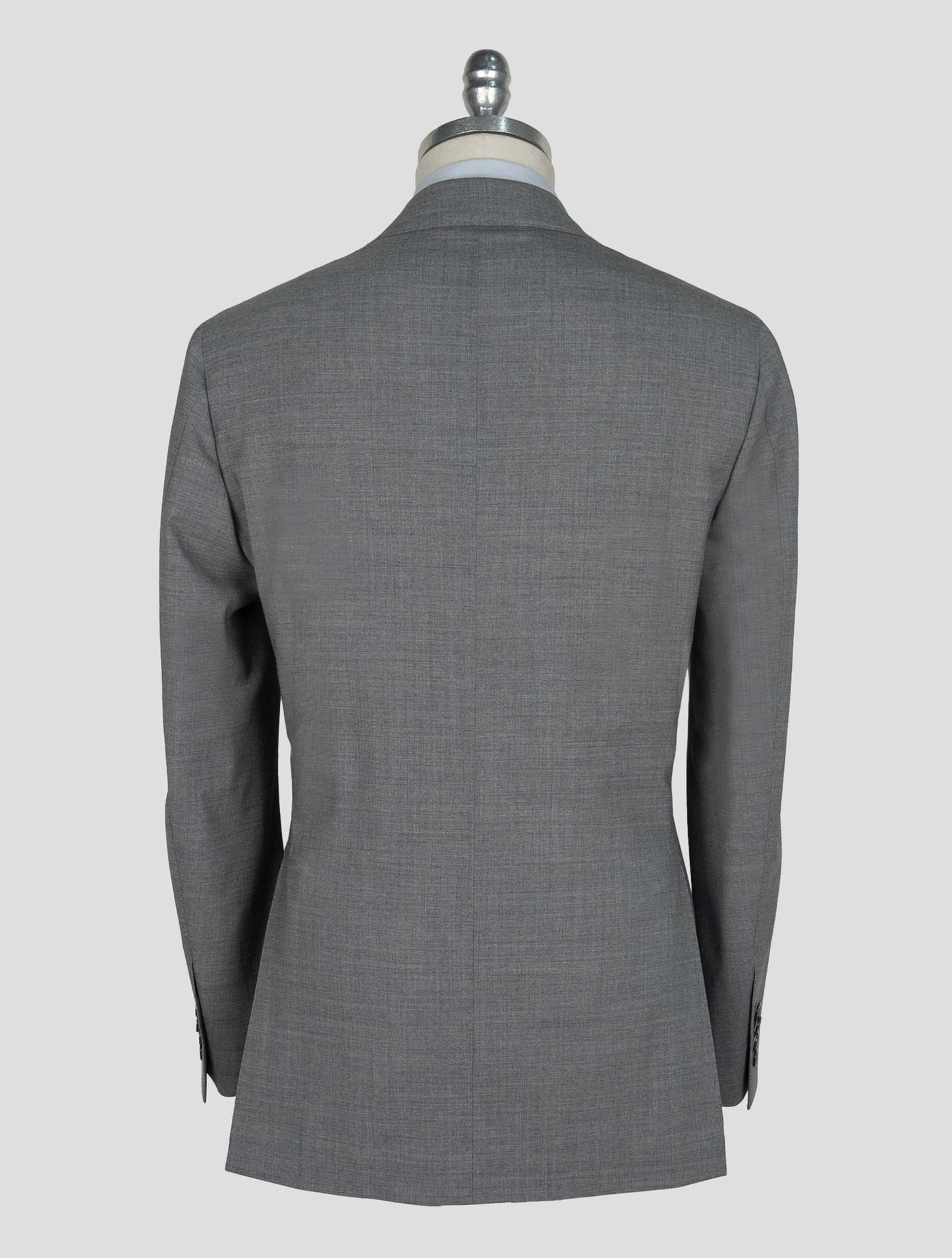 Sartorio Napoli  Gray Virgin Wool Ea Suit