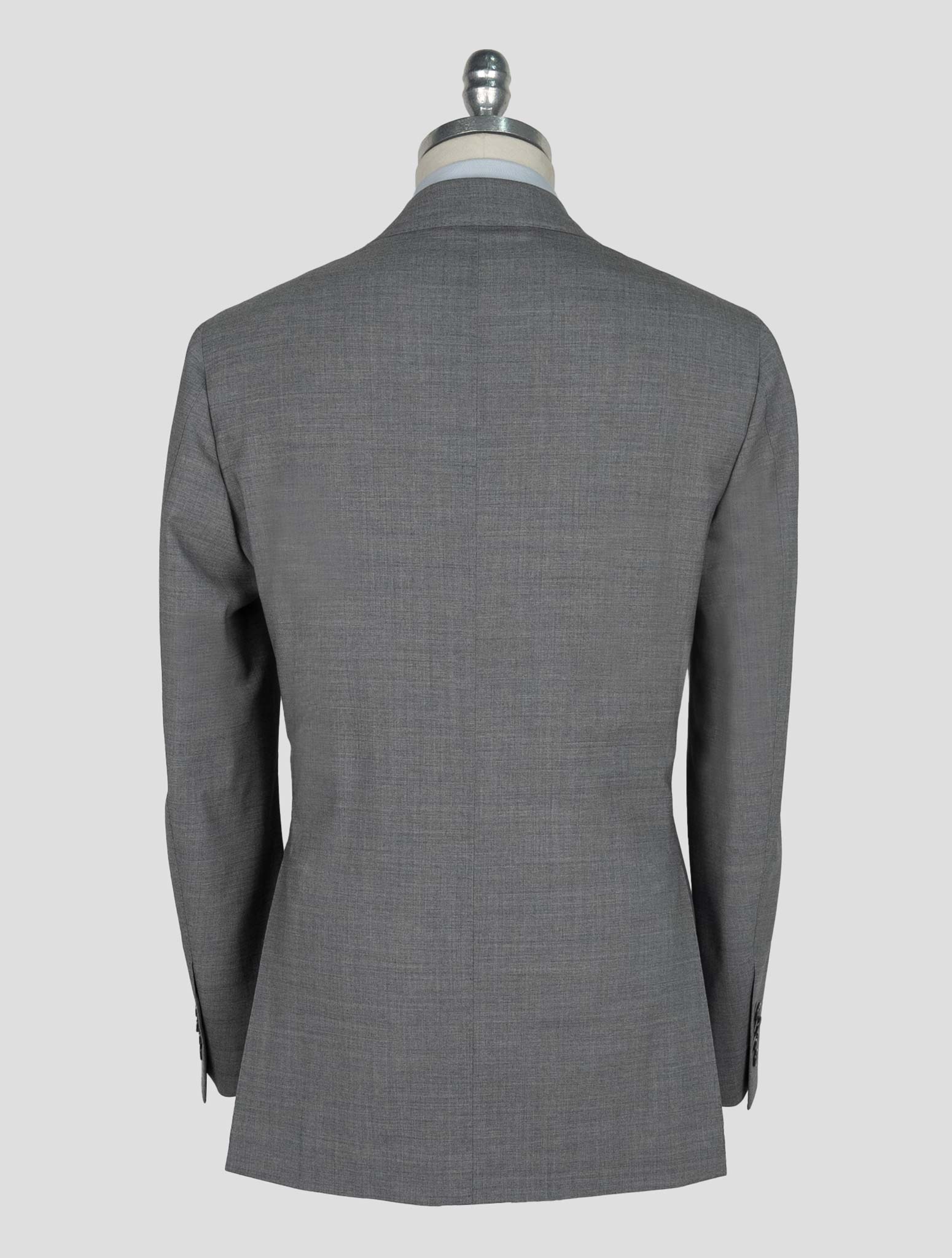 Sartorio Napoli  Gray Virgin Wool Ea Suit