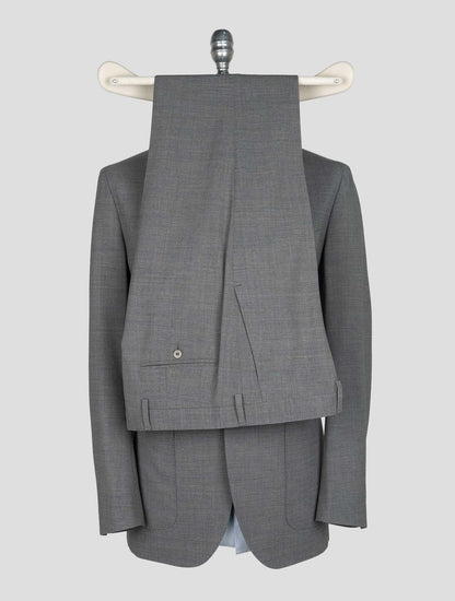 Sartorio Napoli  Gray Virgin Wool Ea Suit