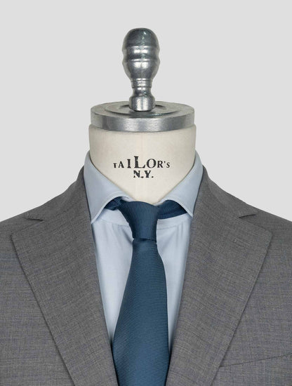 Sartorio Napoli  Gray Virgin Wool Ea Suit