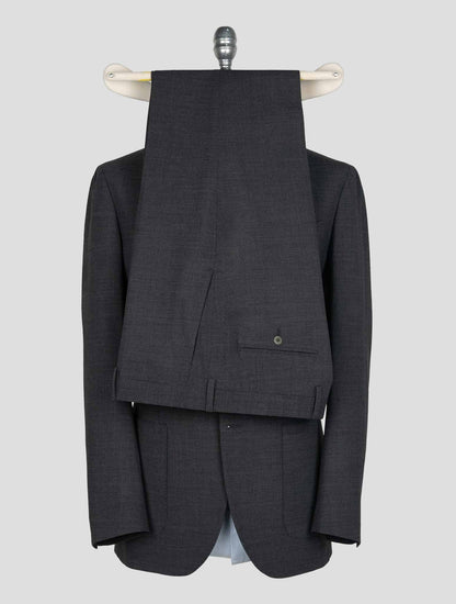 Sartorio Napoli  Dark Gray Virgin Wool Ea Suit