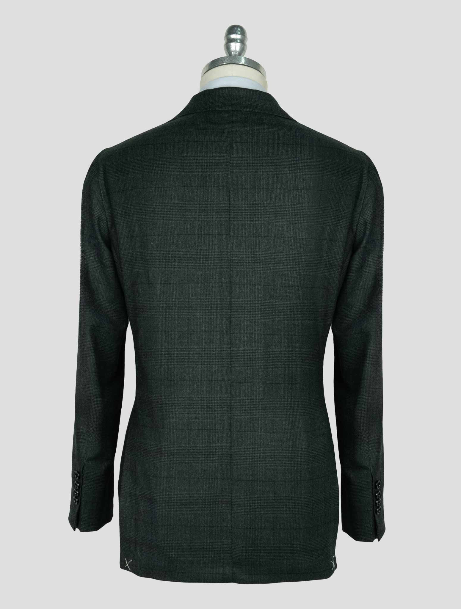 Sartorio Napoli  Green Virgin Wool Silk Pa Ea Suit