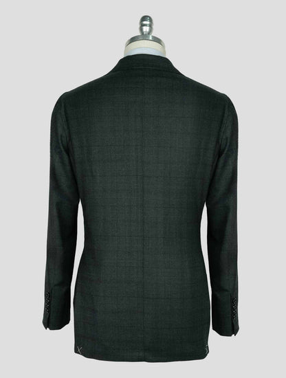 Sartorio Napoli  Green Virgin Wool Silk Pa Ea Suit