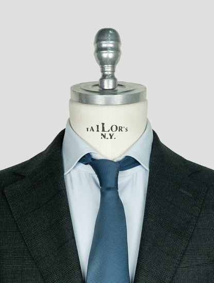 Sartorio Napoli  Green Virgin Wool Silk Pa Ea Suit