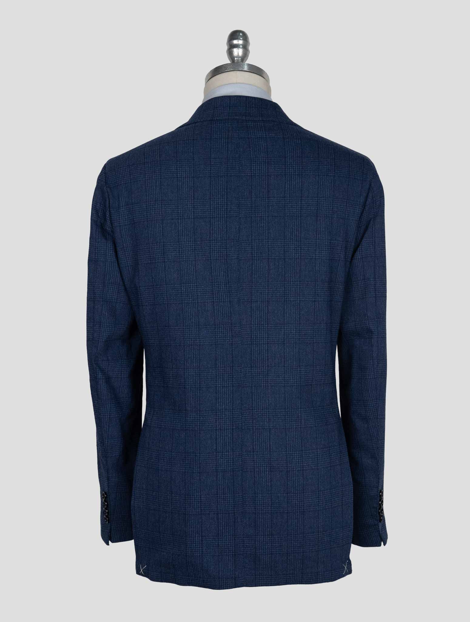 Sartorio Napoli  Blue Virgin Wool Pa Cashmere Ea Suit
