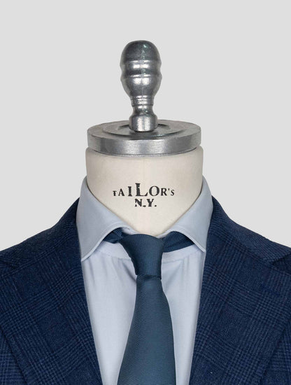 Sartorio Napoli  Blue Virgin Wool Pa Cashmere Ea Suit