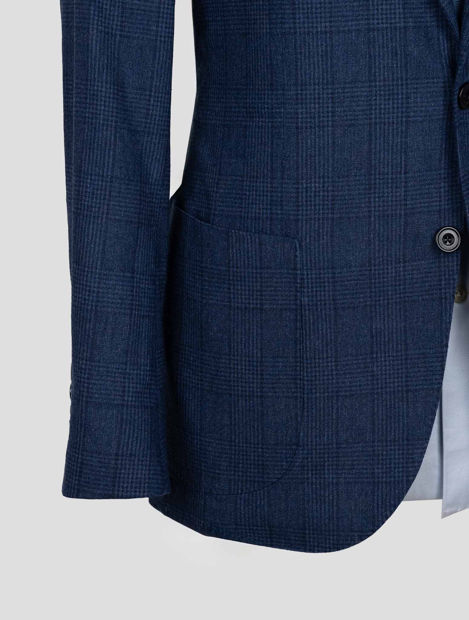 Sartorio Napoli  Blue Virgin Wool Pa Cashmere Ea Suit