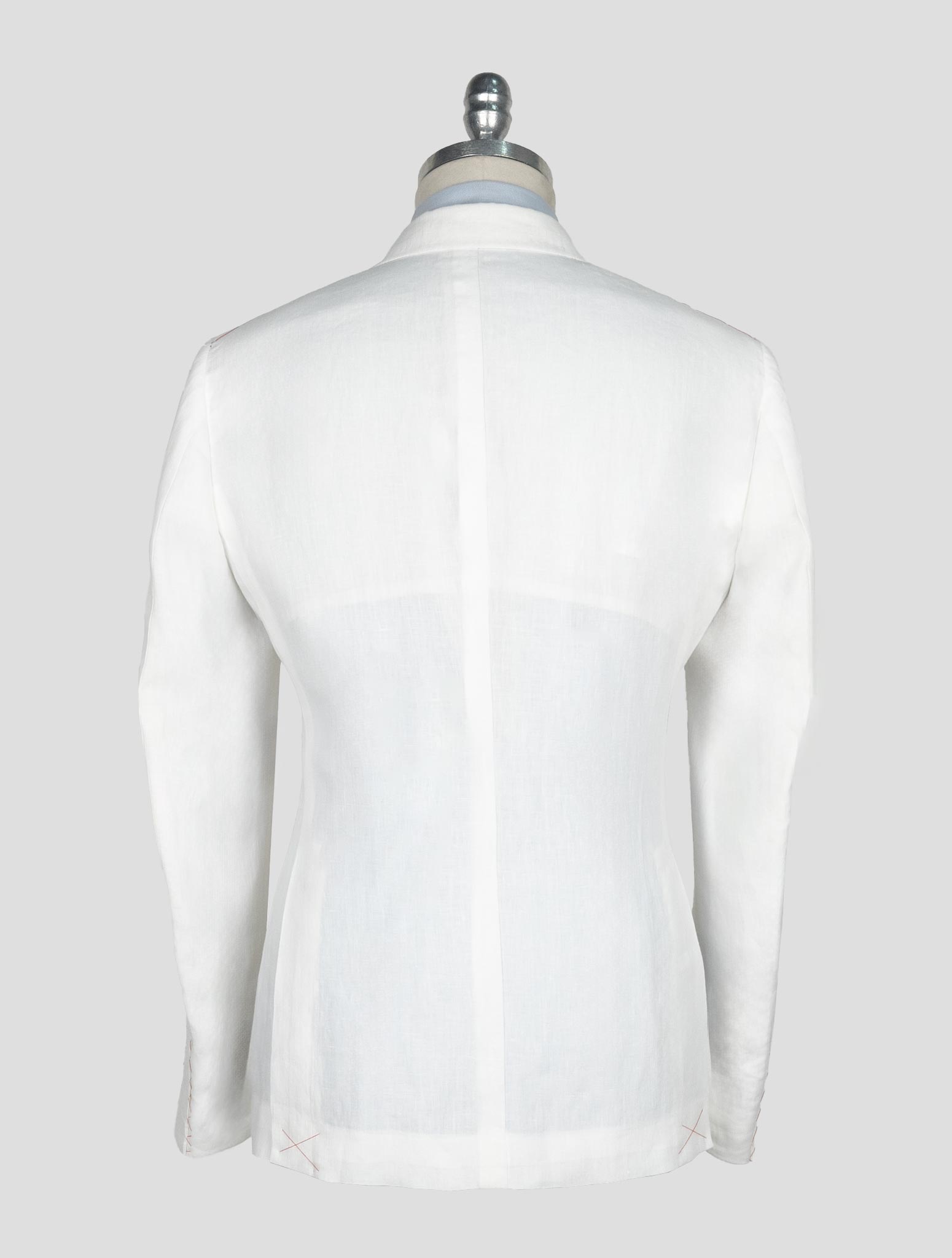 Isaia White Linen Suit