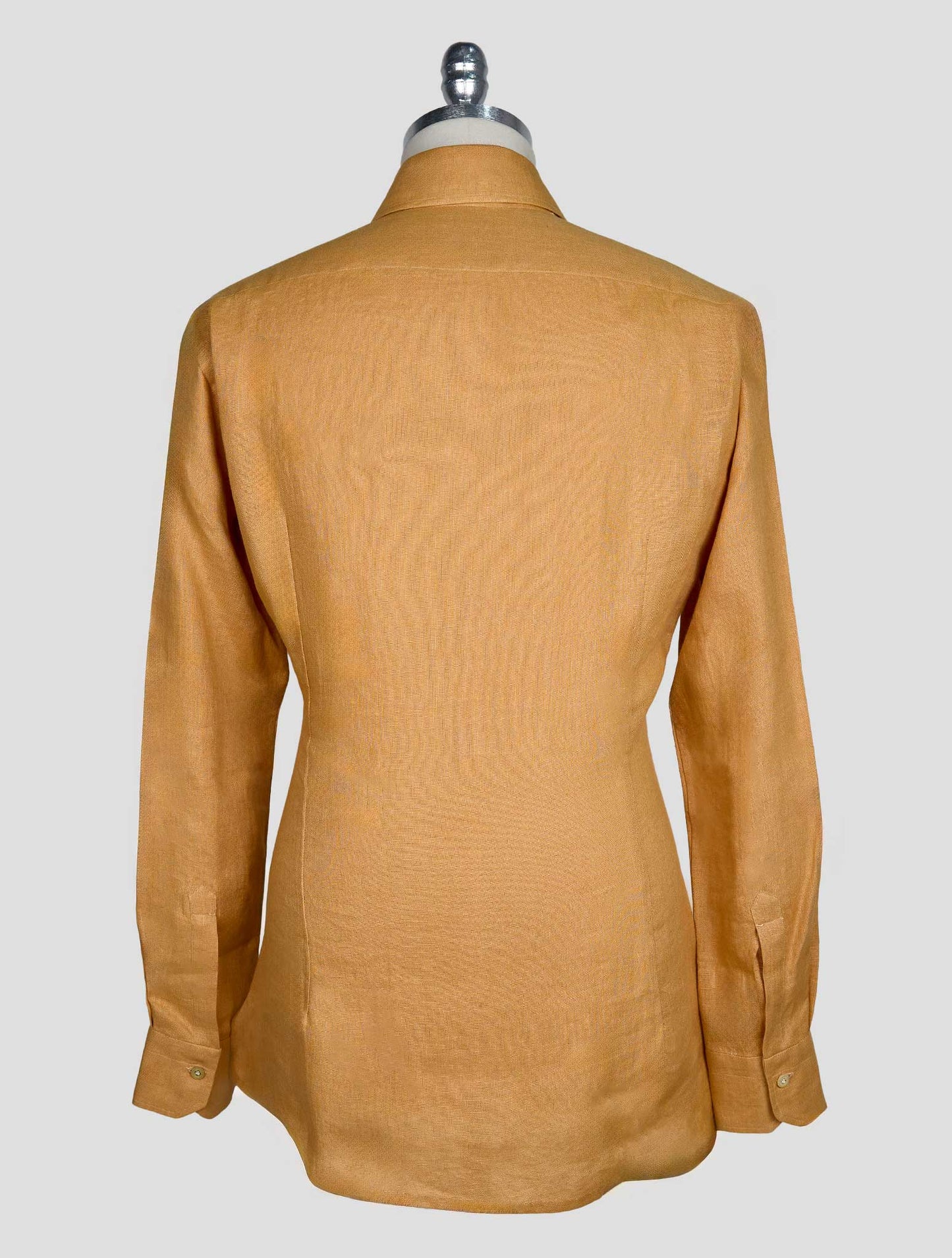 Kiton Yellow Linen Shirt
