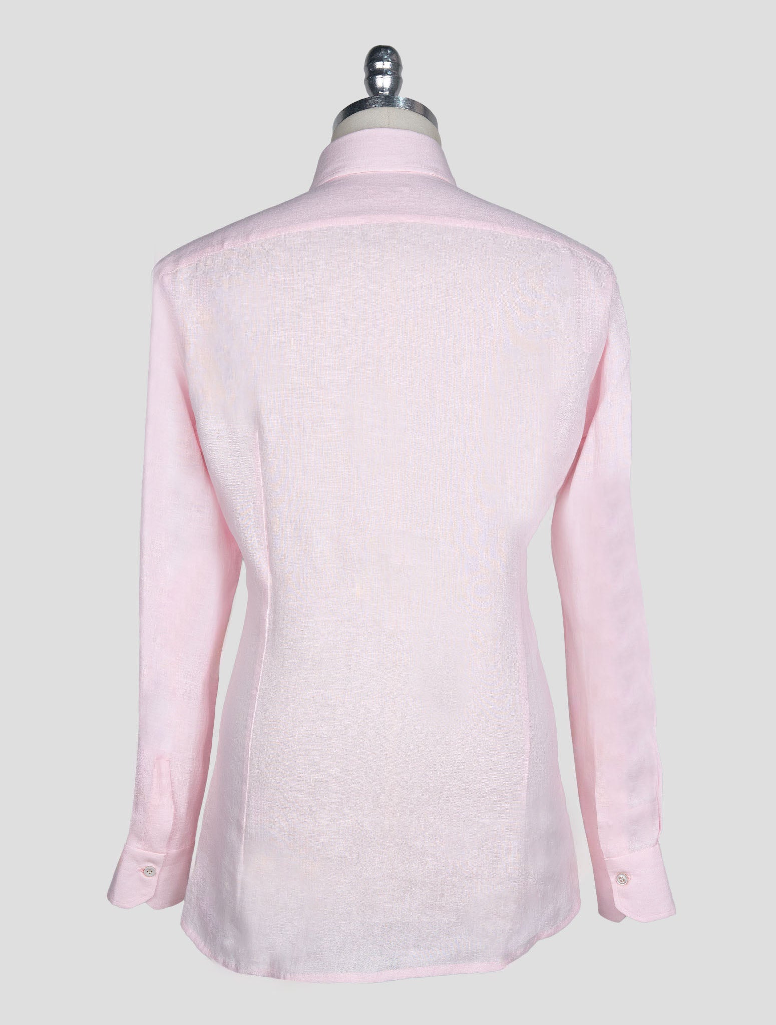 Kiton Pink Linen Shirt