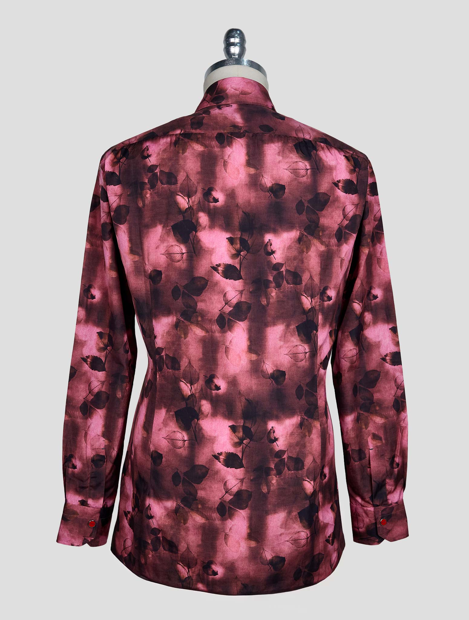 Kiton Violet Cotton Shirt