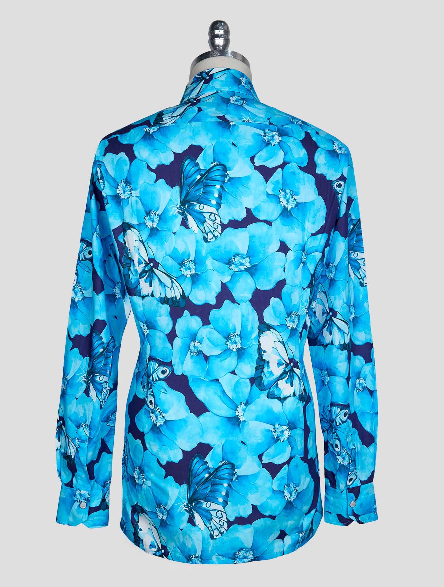 Kiton Light Blue  Cotton Shirt