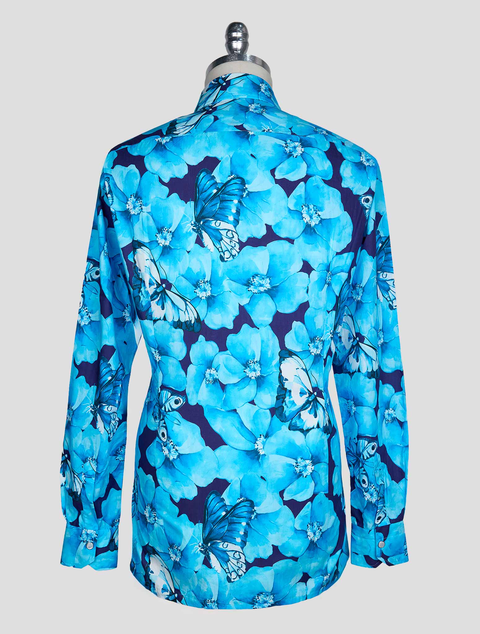 Kiton Light Blue  Cotton Shirt