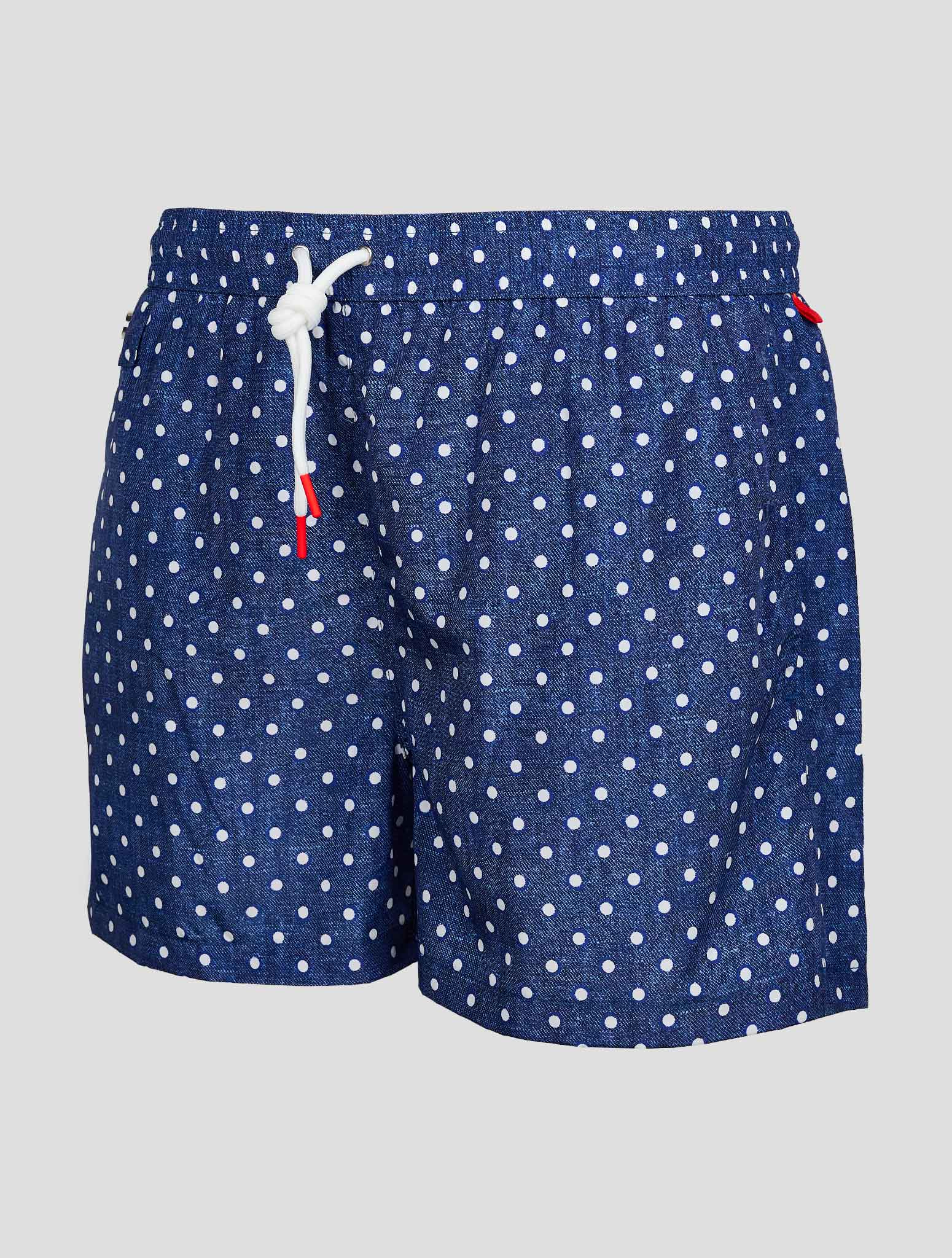 Blue White PL Swim Trunks
