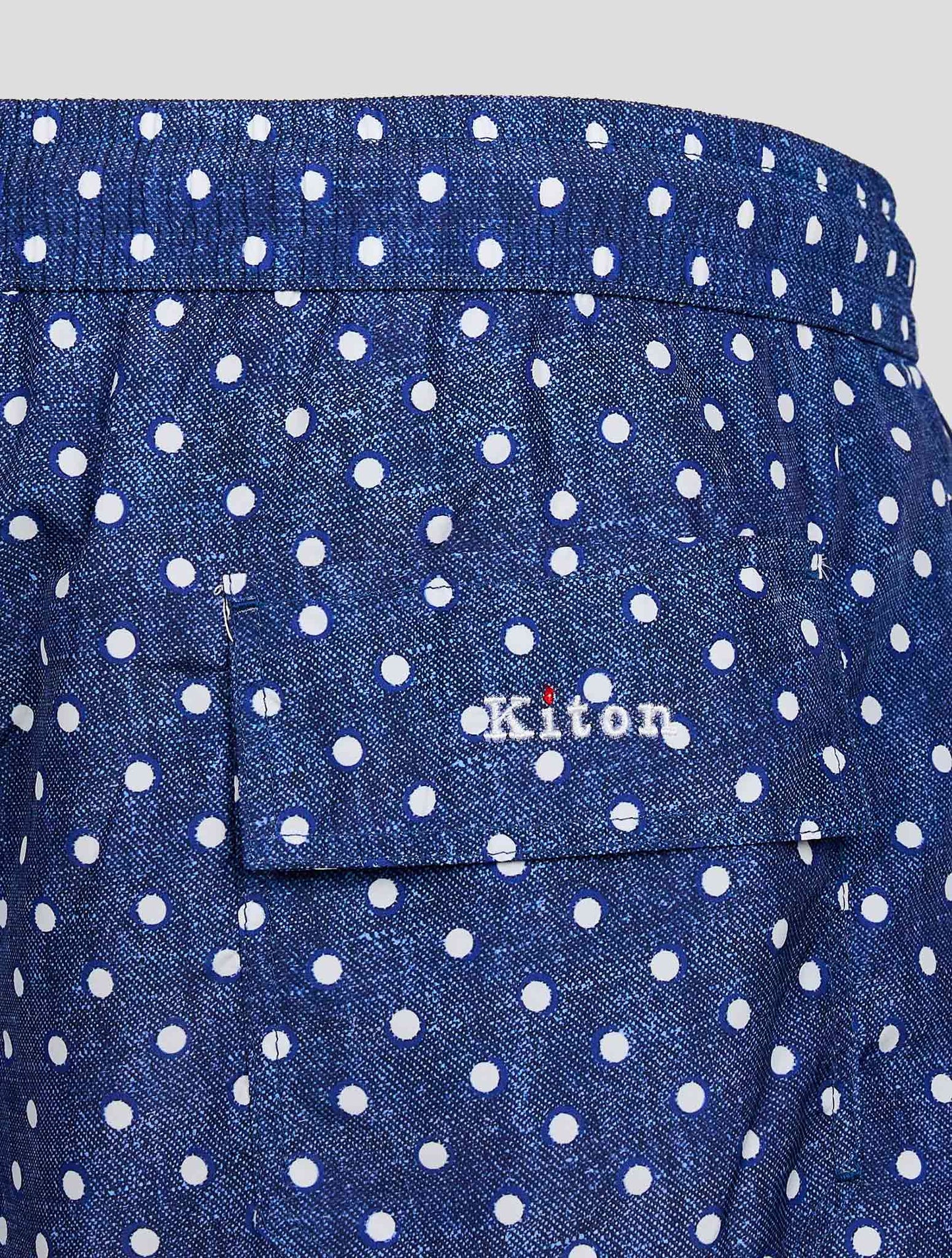 Blue White PL Swim Trunks