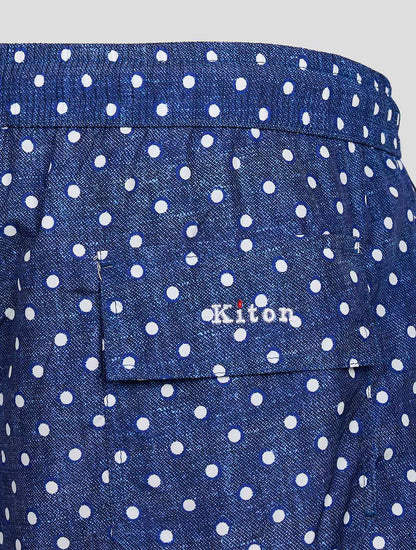 Blue White PL Swim Trunks