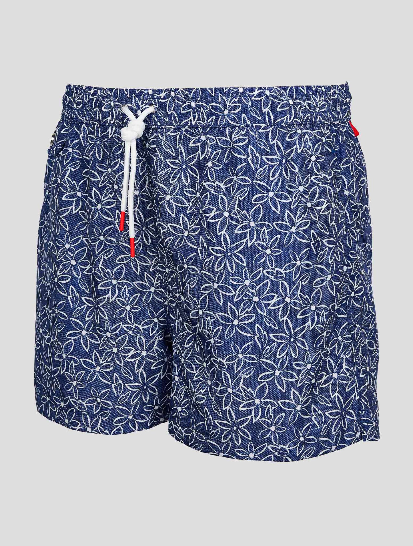 Blue White PL Swim Trunks