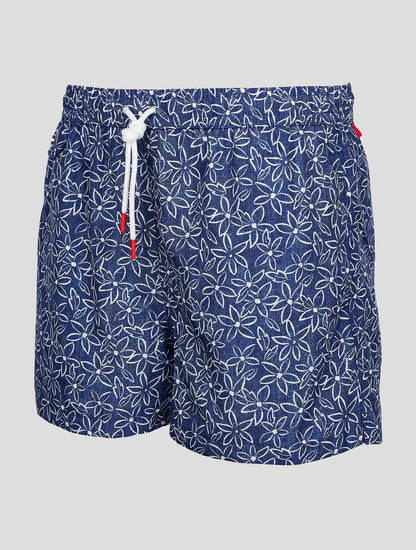 Blue White PL Swim Trunks