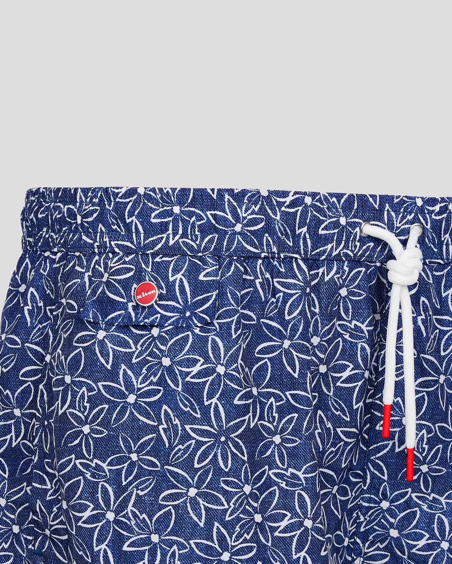 Blue White PL Swim Trunks