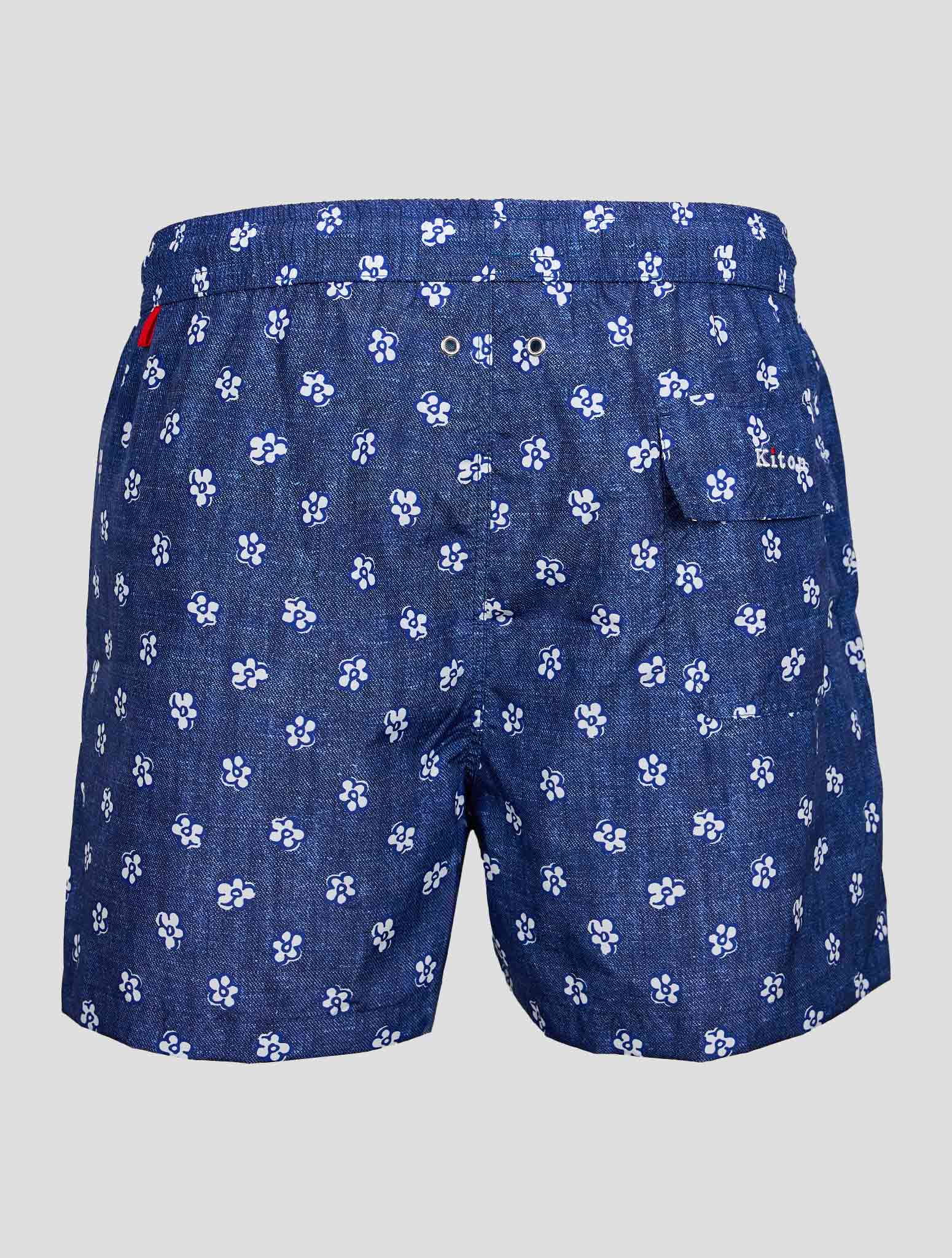 Blue White PL Swim Trunks