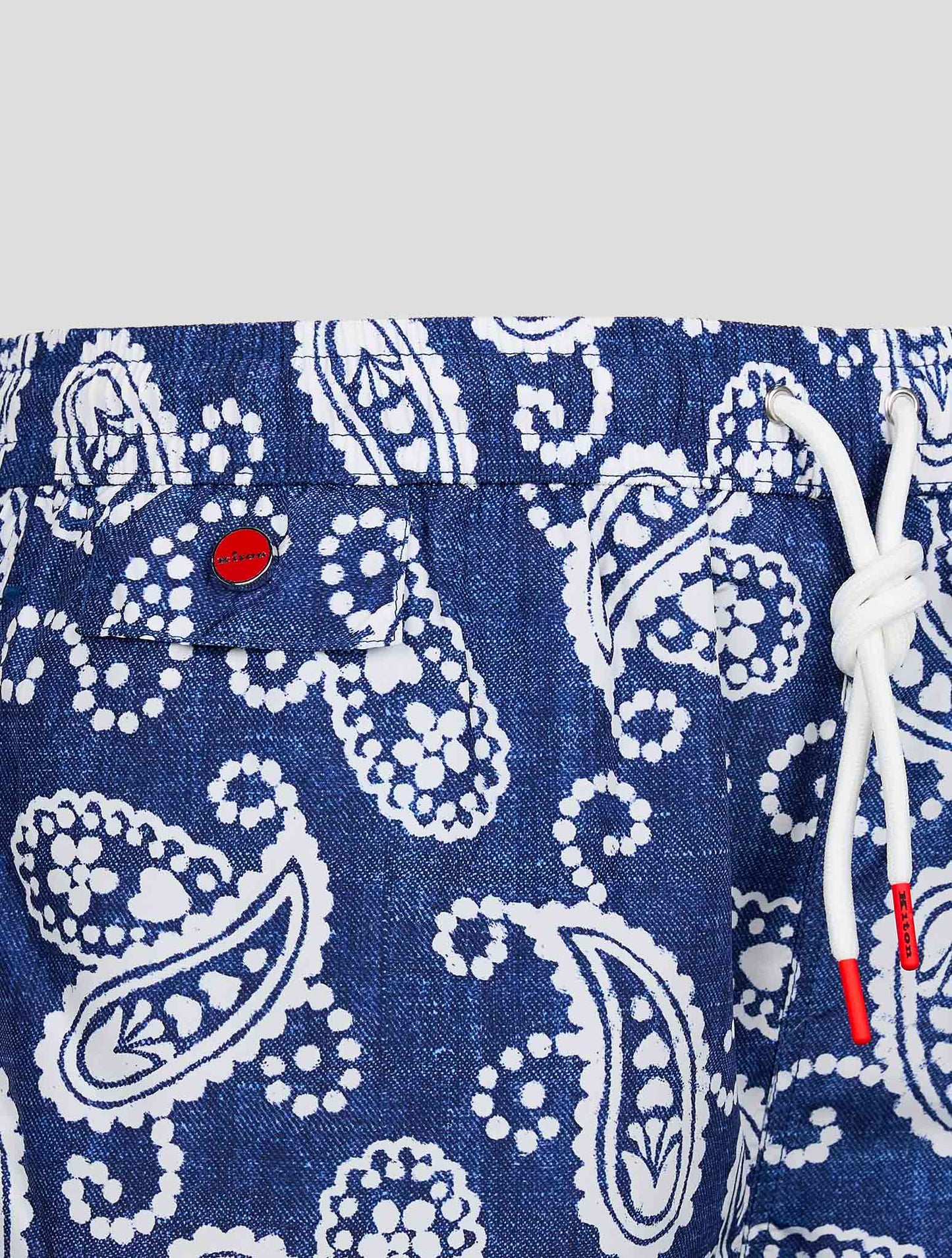 Blue White PL Swim Trunks