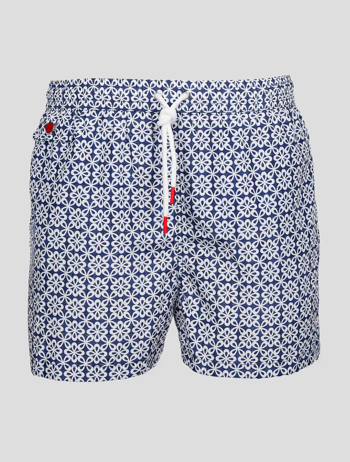 Blue White PL Swim Trunks