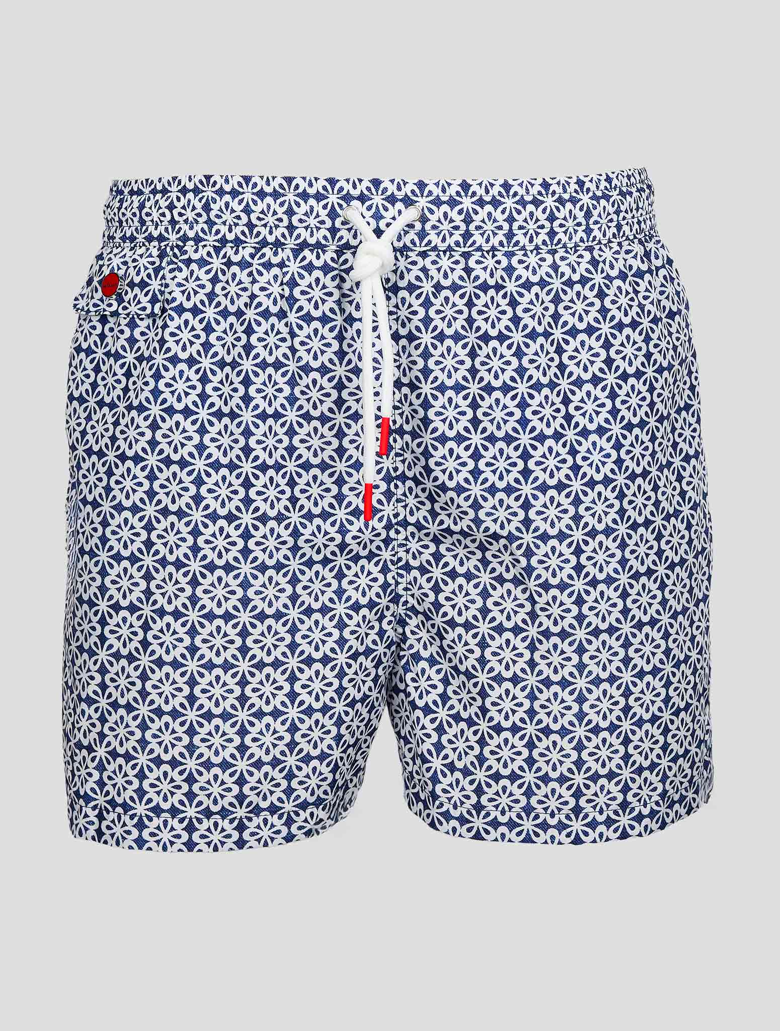 Blue White PL Swim Trunks