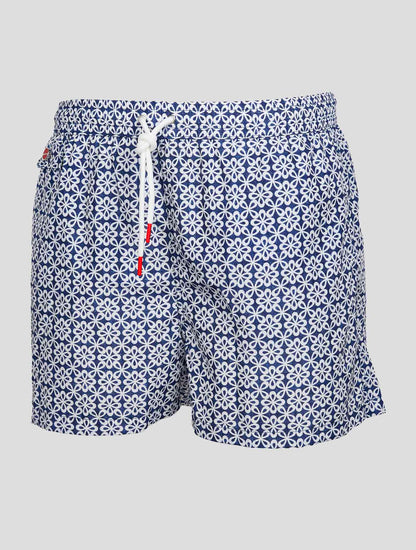 Blue White PL Swim Trunks
