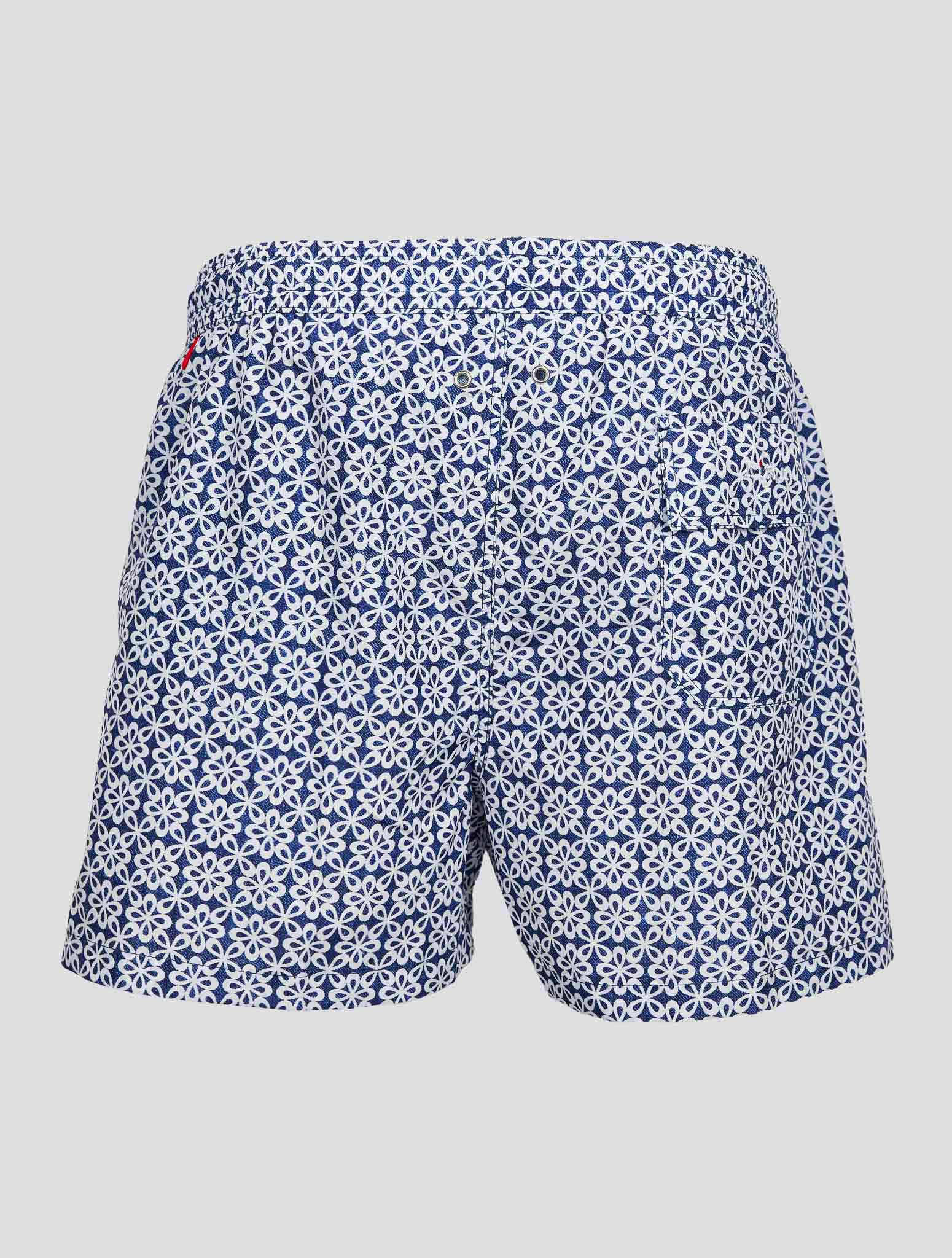 Blue White PL Swim Trunks