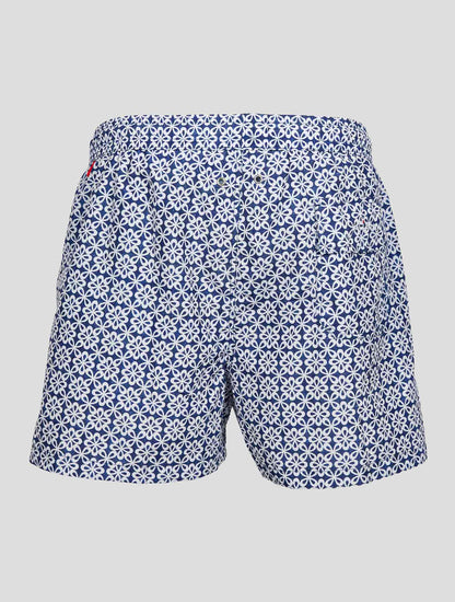 Blue White PL Swim Trunks