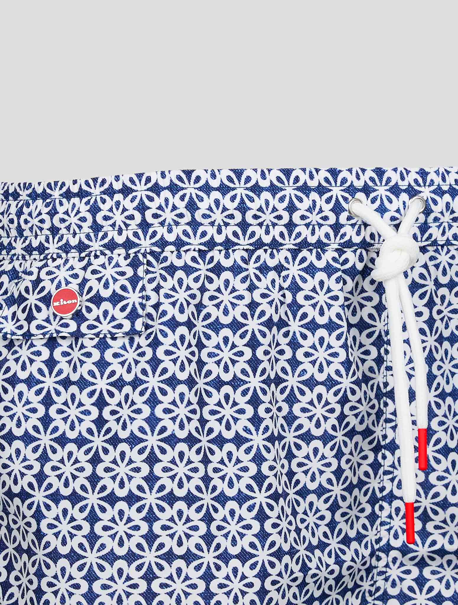 Blue White PL Swim Trunks